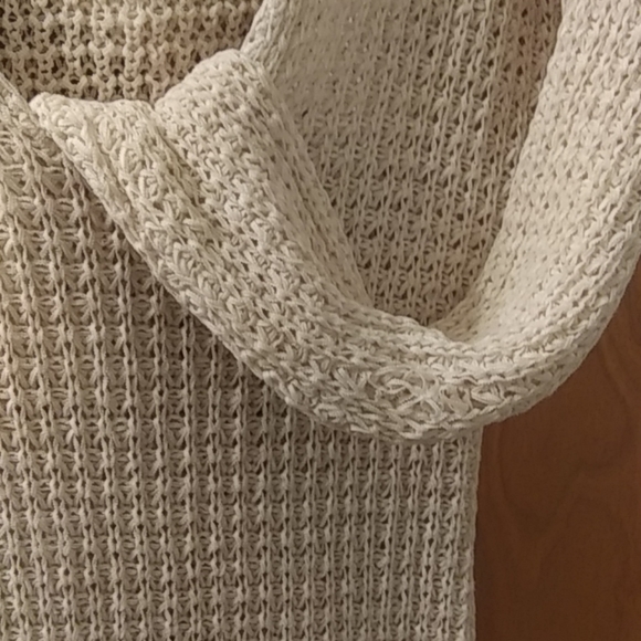 💥SALE!!! 90s Vintage Glimmer Sweater Hooded Crochet - Picture 4 of 5